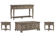 Lancaster - Lift Top Storage Cocktail Table Set Magnussen Furniture