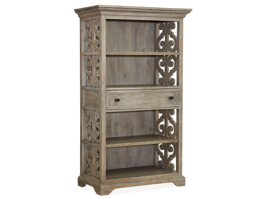 Tinley Park - Bookcase - Dove Tail Gray Magnussen Furniture