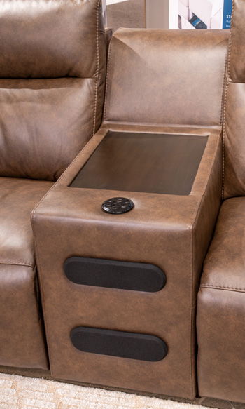 ModZ - Console With Audio System - Chocolate