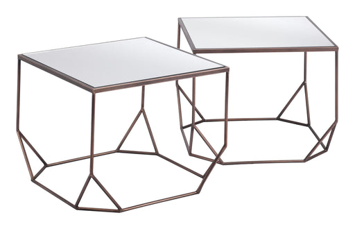 Arzon - Coffee Table Set - Bronze Zuo Modern