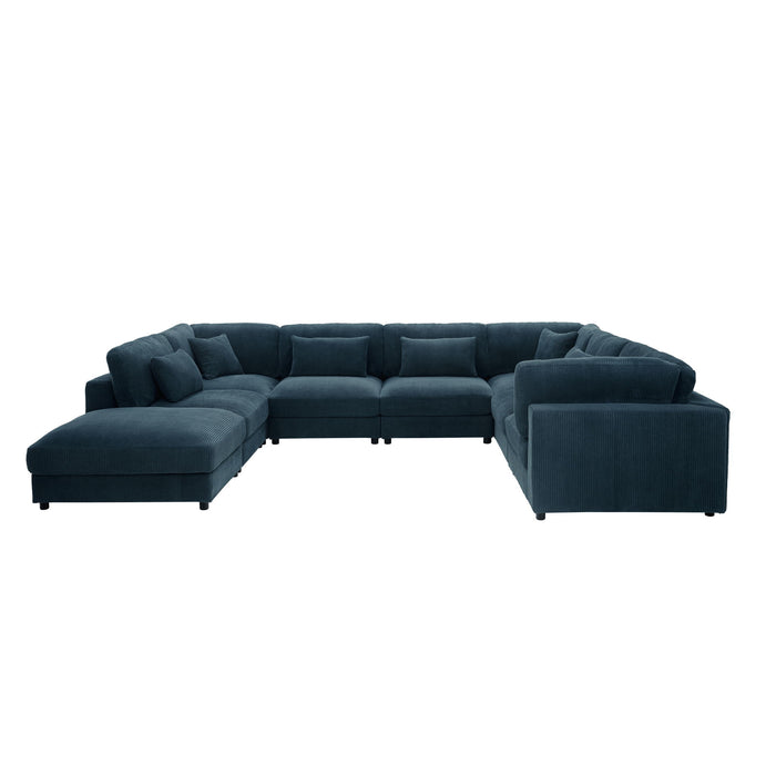 Upholstered Modular Sectional & Custom Configuration Home Essentials