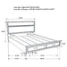 Orchid - Storage Panel Bed Furniture Max