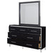 Ava - Mirror - Ebony New Classic