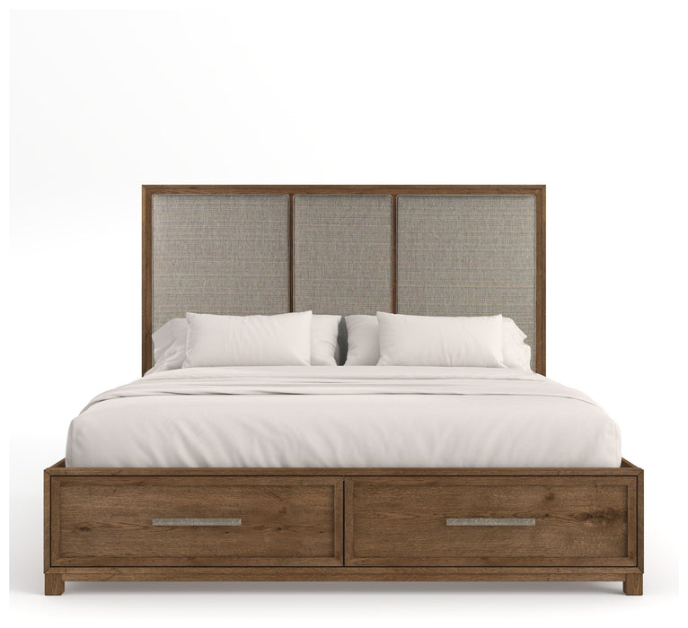 Laurel Ridge - Upholstered Panel Storage Bed Magnussen Furniture