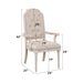 Wynsor - Arm Chair (Set of 2) - Antique White ACME