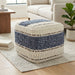 Grady - Handcrafted Square Pouf Simpli-Home