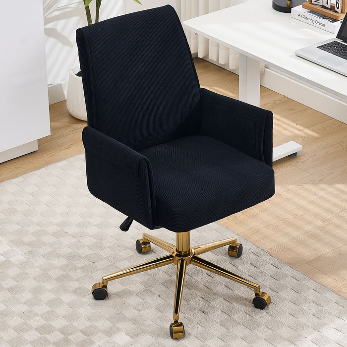 Ergonomic Mid Back Office Chair Home Essentials