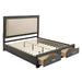 Colorado - Bed With Upholstered LED Headboard Matrix Furniture Group
