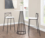 Modern Charlotte - Contemporary Fixed Height Barstool (Set of 2) Lumi Source