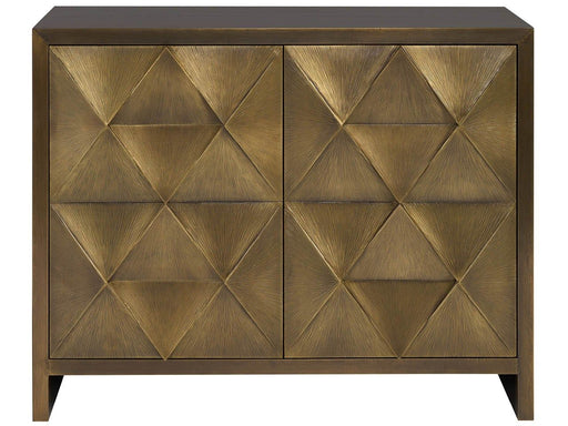 Modern - Origami Hall Chest - Gold Universal Furniture