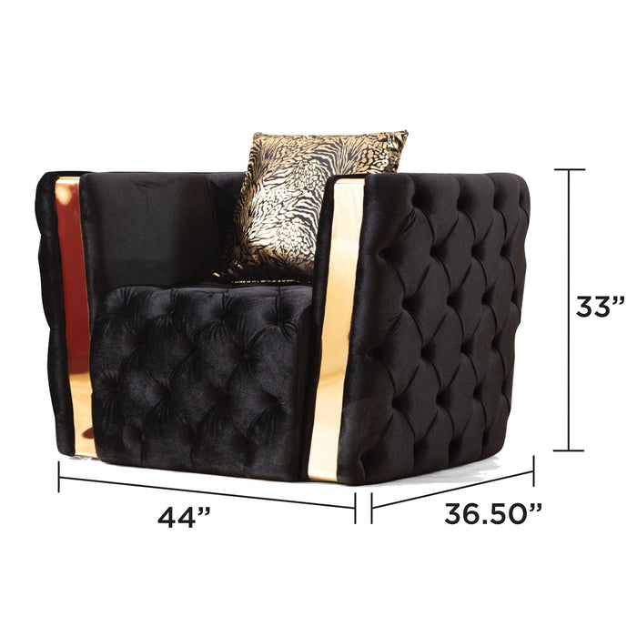 Naomi - Button Tufted Chair Matrix Furniture Group