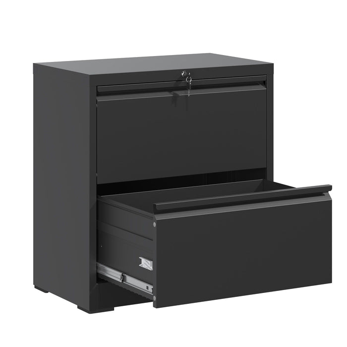 Premium Drawer Metal Lateral File Cabinet With Lock Home Essentials
