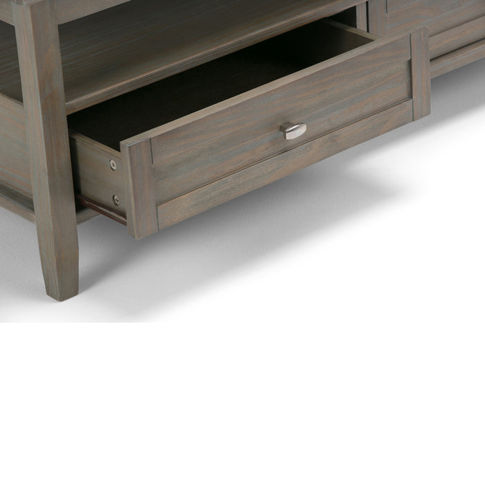 Warm Shaker - Coffee Table - Distressed Gray