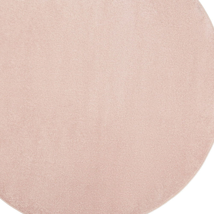 8' X 8' Round Non Skid Indoor / Outdoor Area Rug - Pink