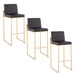 Fuji - Contemporary Design High Back Barstool Lumi Source