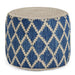Edgeley - Handcrafted Round Pouf Simpli-Home