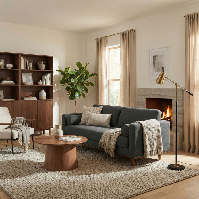 Morrison - Upholstered Sofa Simpli-Home