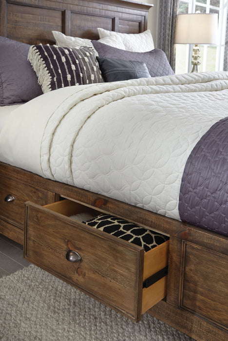 Bay Creek - Complete Panel Bed With Storage Rails Magnussen Furniture