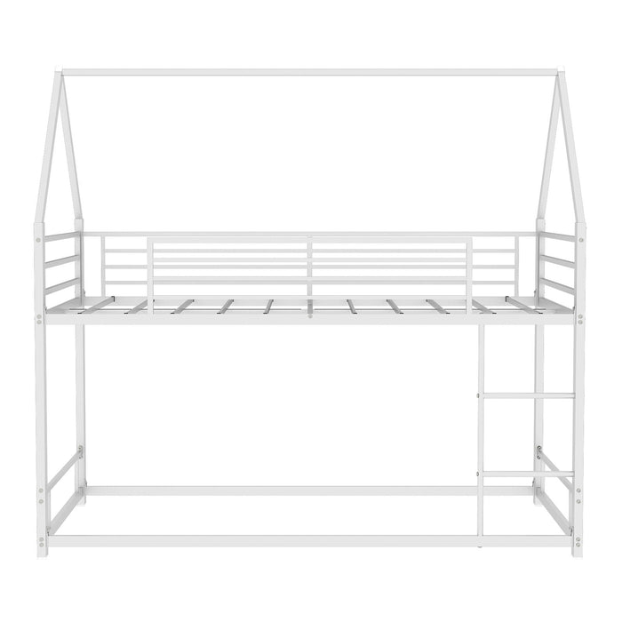 Bunk Bed With Safety Guardrails, No Box Spring Needed Home Essentials