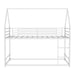 Bunk Bed With Safety Guardrails, No Box Spring Needed Home Essentials