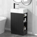 Modern Bathroom Vanity With Sink And 2 Tier Shelf Hearth and Haven