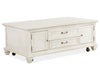 Newport - Lift Top Storage Cocktail Table (With Casters) - Alabaster Magnussen Furniture