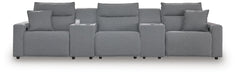 Modmax II - Reclining Sectional - Salt And Pepper Signature Design by Ashley®