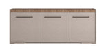 Nora - 3 Door Buffet - Beige / Light Brown Status Italy