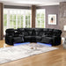 Fortuner - Power Recliner Sectional Sofa Matrix Furniture Group