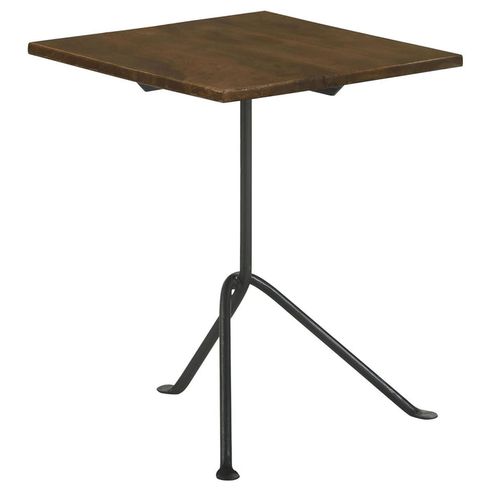 Accent Table With Tripod Legs - Brown Furniture Max