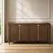 Ouida - Server - Brown / Gold Acme