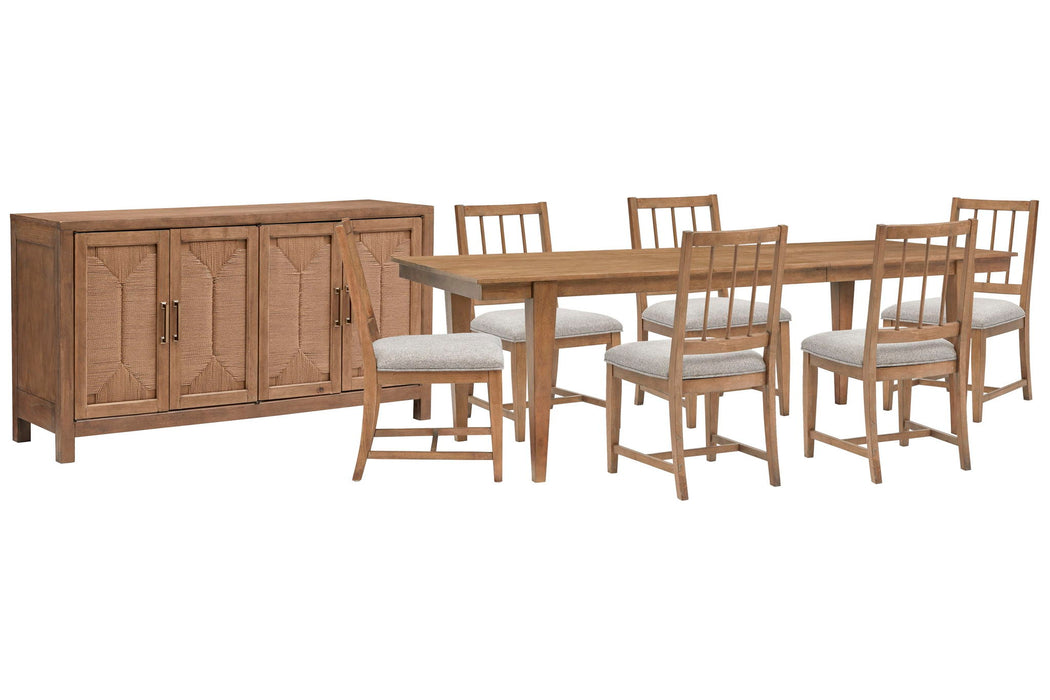 Lindon - Extendable Rectangular Dining Table Set Magnussen Furniture