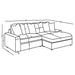 Marcus - Fog Track Arms Reversible Sectional With Pillows - Fog Furniture Max