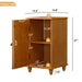 Floor Cabinet With Adjustable Shelf, Storage For Entryway Home Essentials