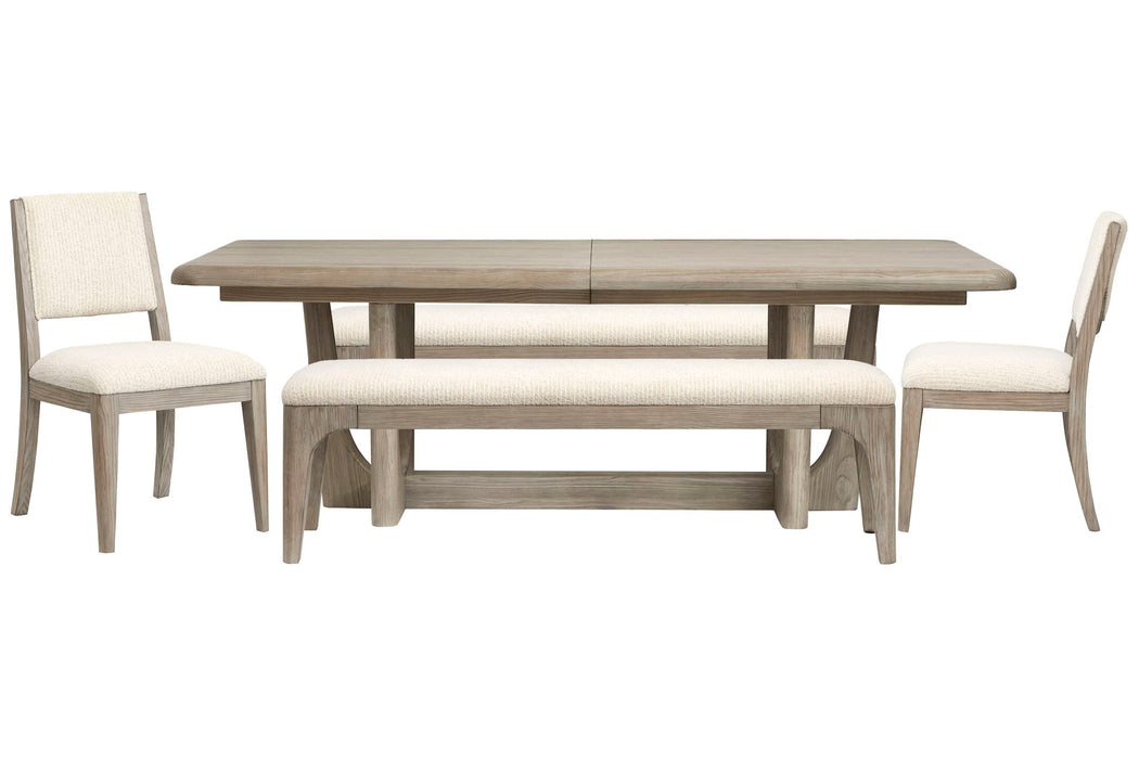 Braelyn - Extendable Trestle Dining Table Set Magnussen Furniture