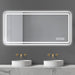 LED Bathroom Mirror, Anti Explosion Glass, Rust Resistant, Anti Fog, Tri Color Daily Nest