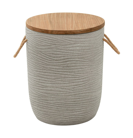 Biban - Outdoor Side Table - Natural / Brown Zuo Modern