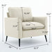 Nordic Retro Light Luxury Upholstered Sofa Chair Home Essentials