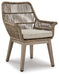 Beach Front - Arm Chair With Cushion (Set of 2) - Beige Signature Design by Ashley®