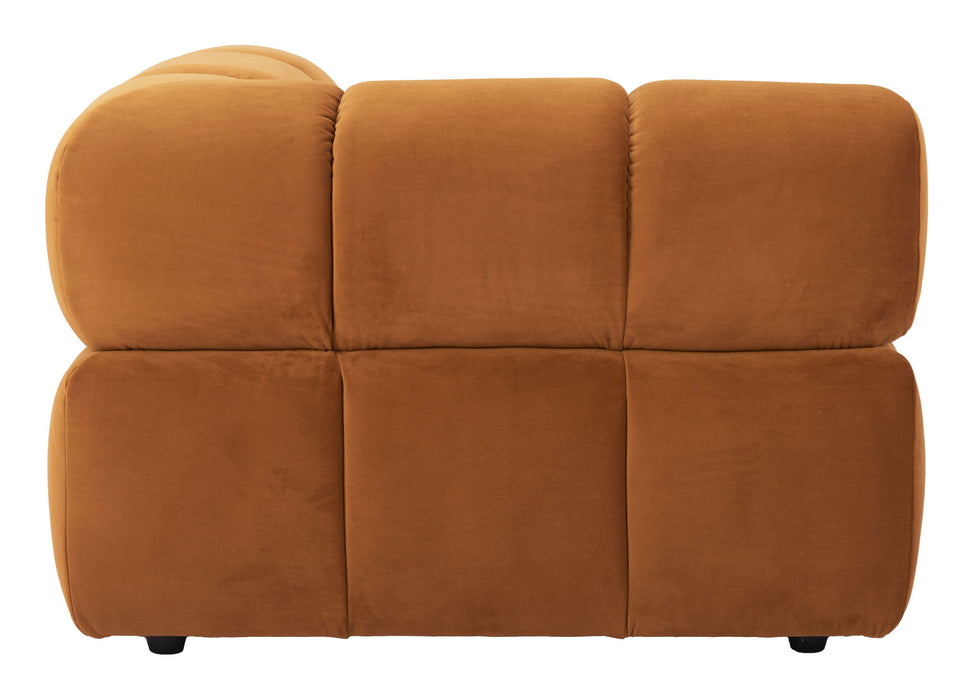 Rist - Corner Chair - Brown Zuo Modern