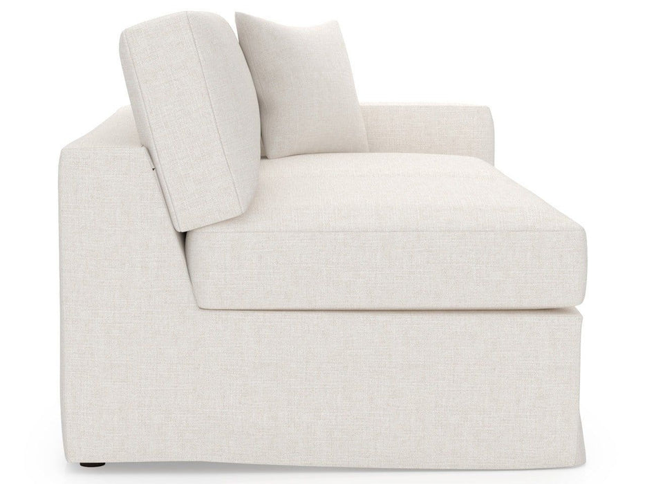 Maxx - Slipcover Loveseat RAF, Special Order - White