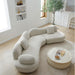 Modern Curved Modular 5 Seater Sofa Home Essentials