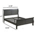 Louis Phillipe Sleigh Bed Home Essentials
