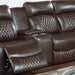 Power Motion Reclining Sectional Set With Console Home Essentials