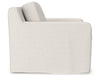Ryman - Slipcover Swivel Chair, Special Order - White Universal Furniture