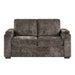 Pull Out Sofa Bed Loveseat With Twin Mattress, Cup Holders And Arm Storage Hearth and Haven
