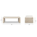 Veda - Geometric Waterfall Table Jennifer Taylor Home