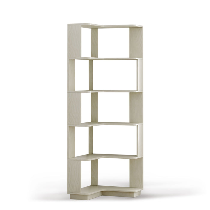L-Shaped Corner Bookshelf Home Essentials