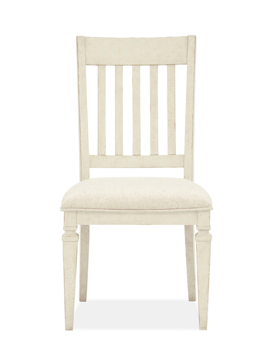 Newport - Dining Side Chair With Upholstered Seat (Set of 2) - Alabaster Magnussen Furniture