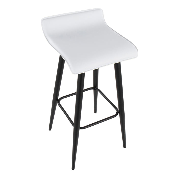 Ale - Contemporary Fixed Height Bar Stool (Set of 2) Lumi Source